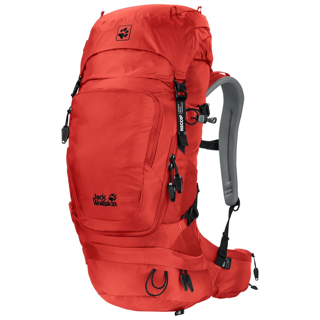 Jack Wolfskin ORBIT 26 RECCO Sacs À Dos Homme Orange Rouge - RZMLPDK-06